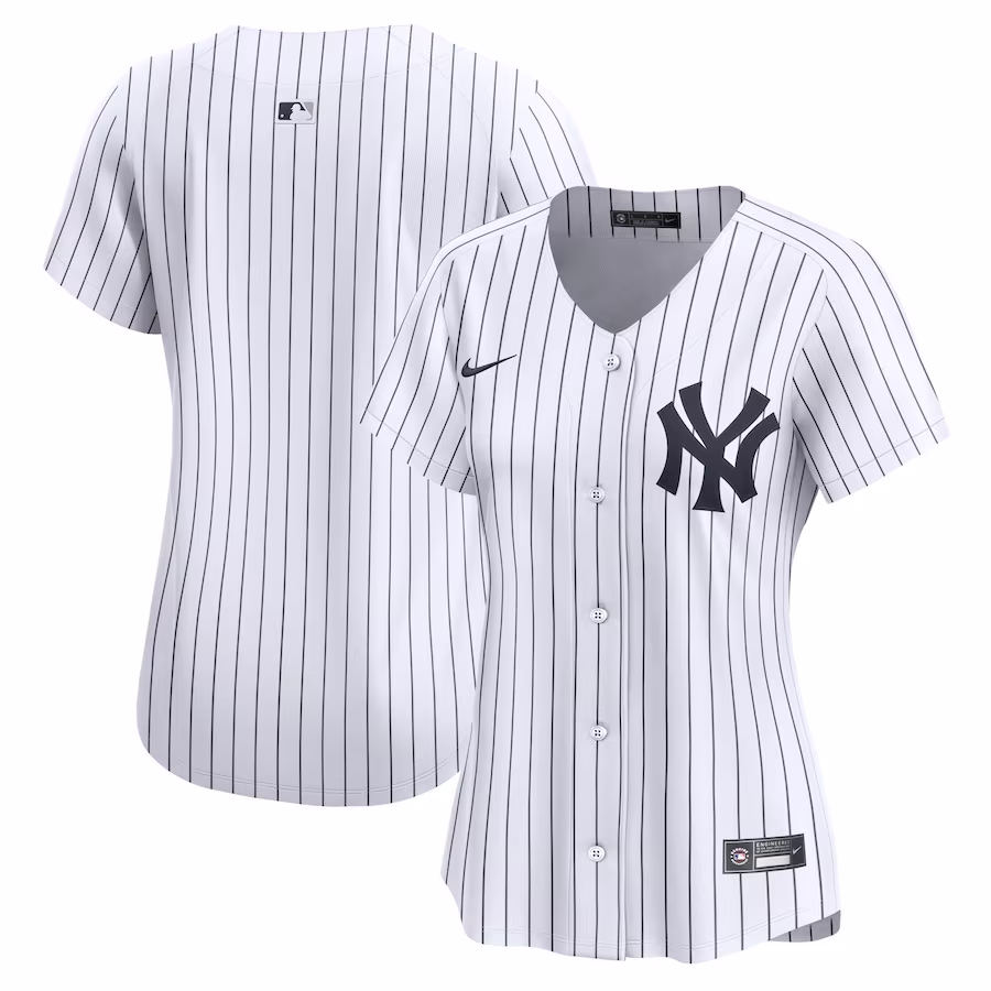 Women's New York Yankees Nike White Home Limited Jersey - Puhuasuan