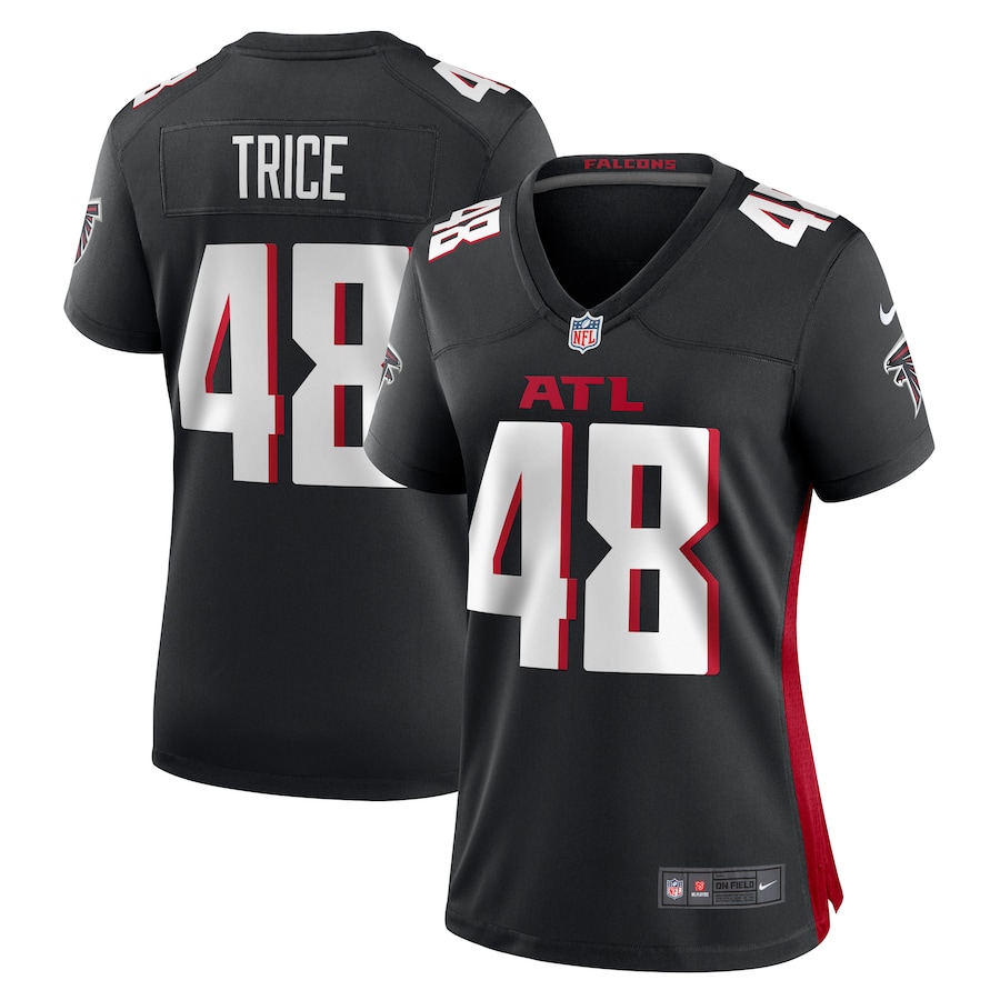 Women's Atlanta Falcons Bralen Trice Nike Black Game Jersey - Puhuasuan