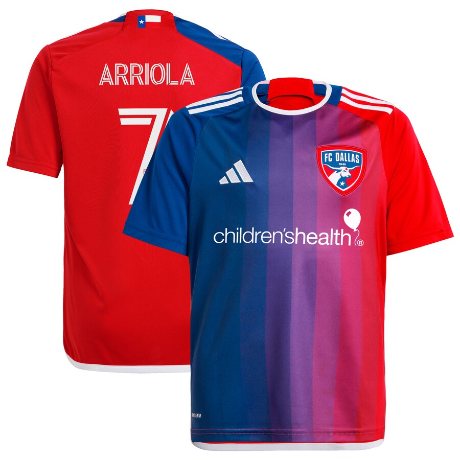 Youth FC Dallas Paul Arriola adidas Navy 2024 After Burner Replica Player Jersey - Puhuasuan