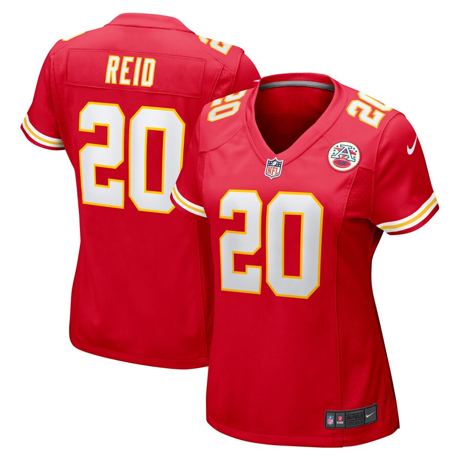 Women's Kansas City Chiefs Justin Reid Nike Red Game Jersey - Puhuasuan