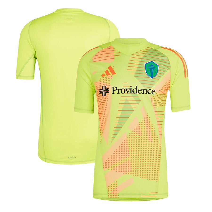 Men's Seattle Sounders FC adidas Yellow 2024 Goalkeeper Jersey - Puhuasuan