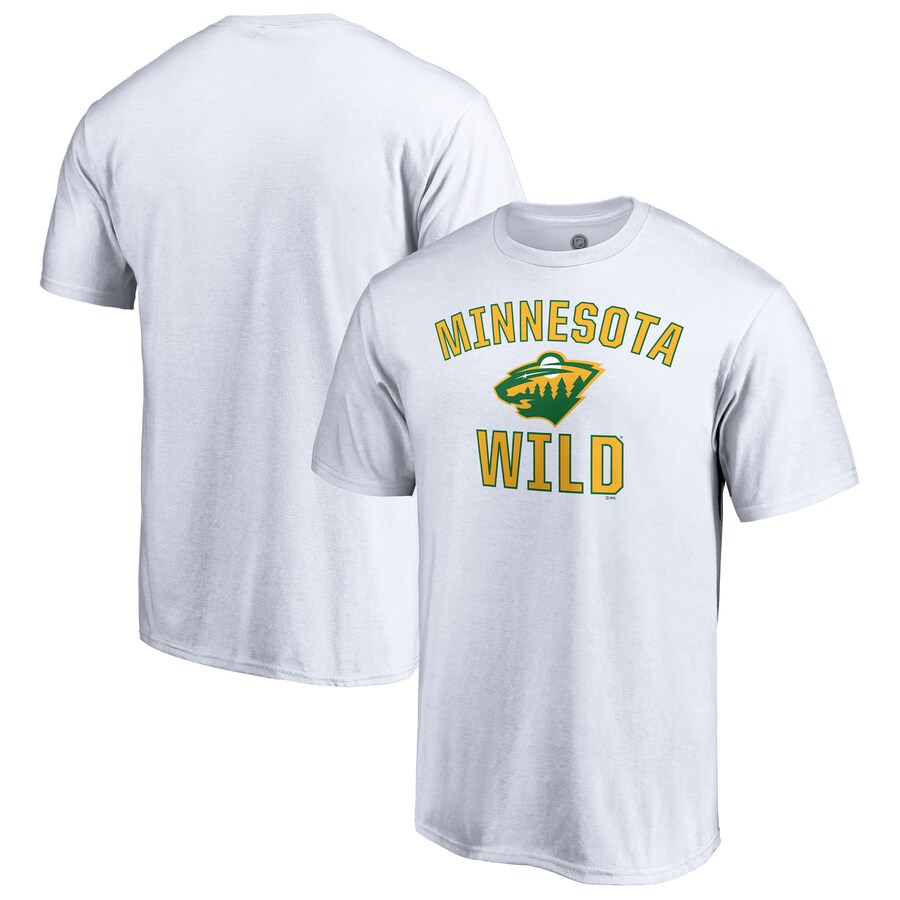 Men's Minnesota Wild White Special Edition Victory Arch T-Shirt - Puhuasuan