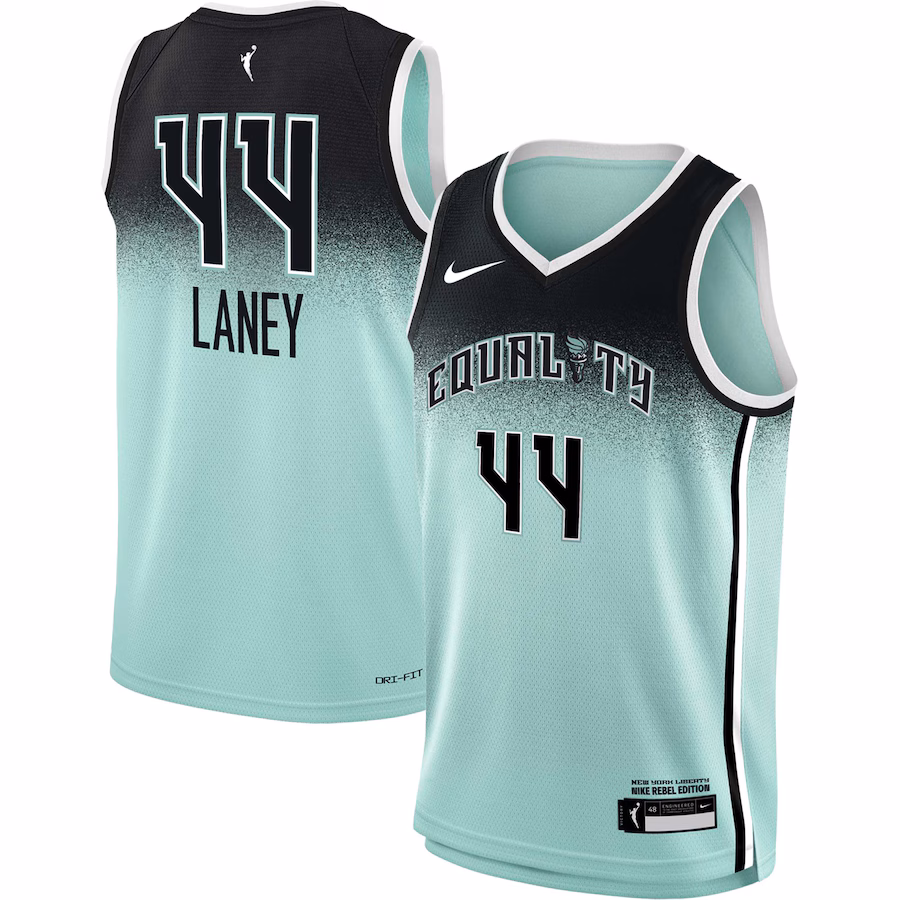 Youth New York Liberty Betnijah Laney Nike Mint 2023 Rebel Edition Victory Player Jersey - Puhuasuan