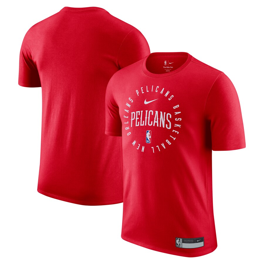 Men's New Orleans Pelicans Nike Red 2024/25 Legend On-Court Practice Performance T-Shirt - Puhuasuan