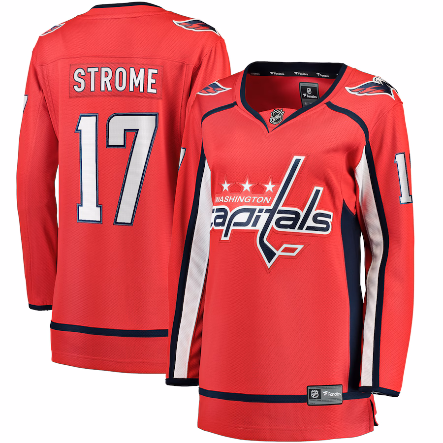 Women's Washington Capitals Dylan Strome Fanatics Red Home Breakaway Player Jersey - Puhuasuan