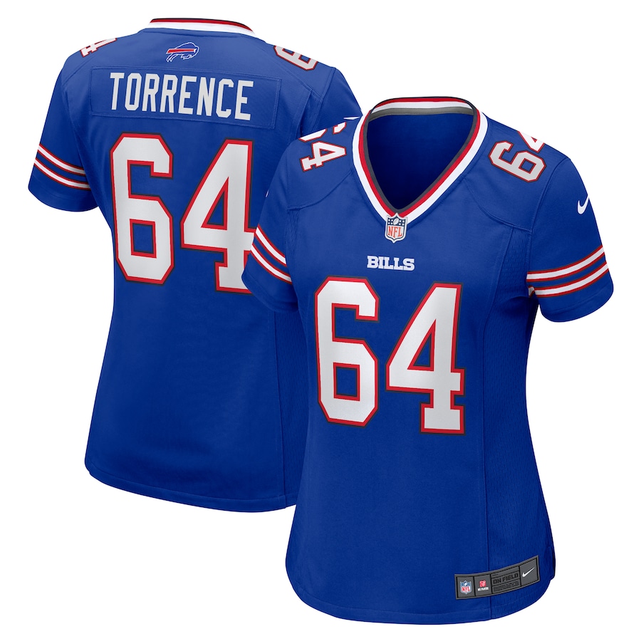 Women's Buffalo Bills O'Cyrus Torrence Nike Royal Home Game Jersey - Puhuasuan