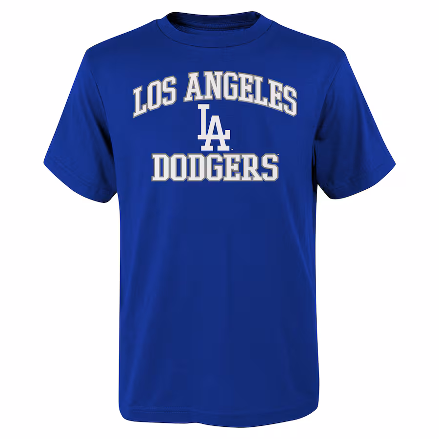 Youth Los Angeles Dodgers Royal Heart & Soul T-Shirt - Puhuasuan