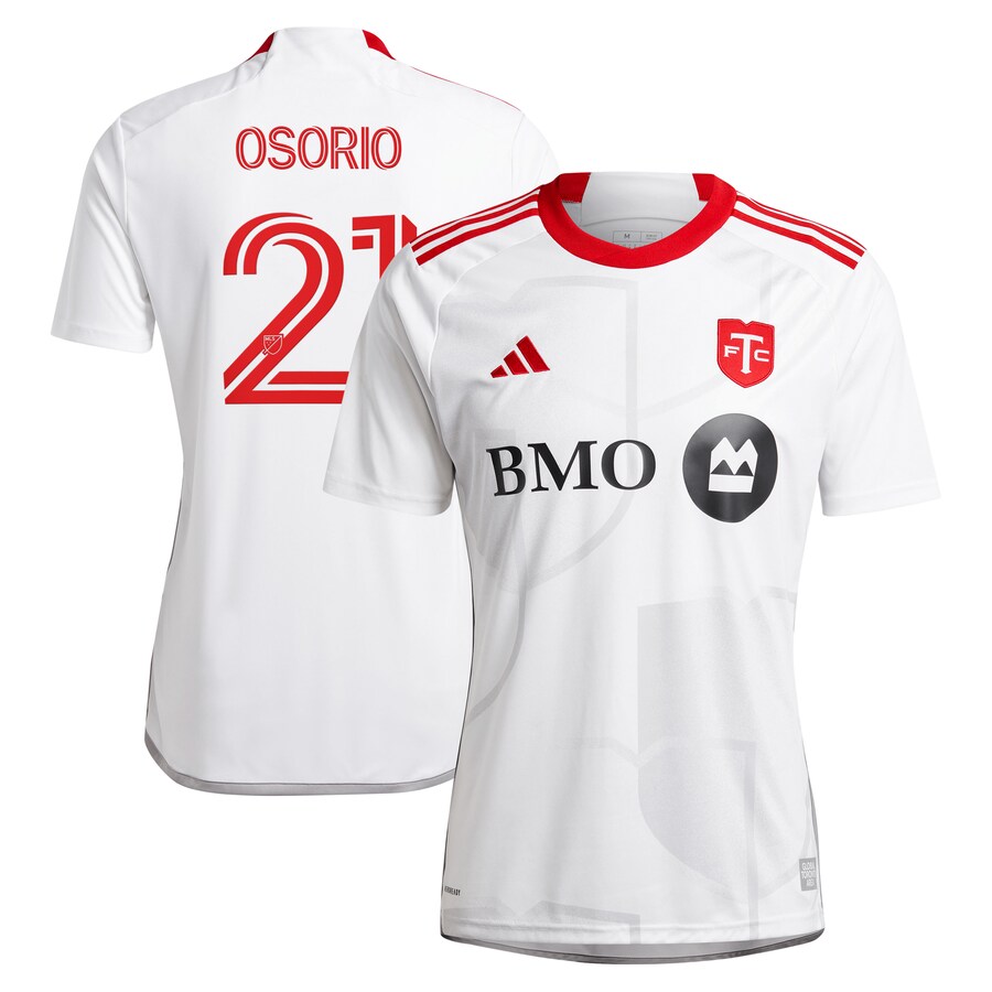 Men's Toronto FC Jonathan Osorio adidas White 2024 GTA Kit Replica Player Jersey - Puhuasuan