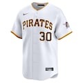 Men's Pittsburgh Pirates Paul Skenes Nike White Home Limited Player Jersey - Puhuasuan