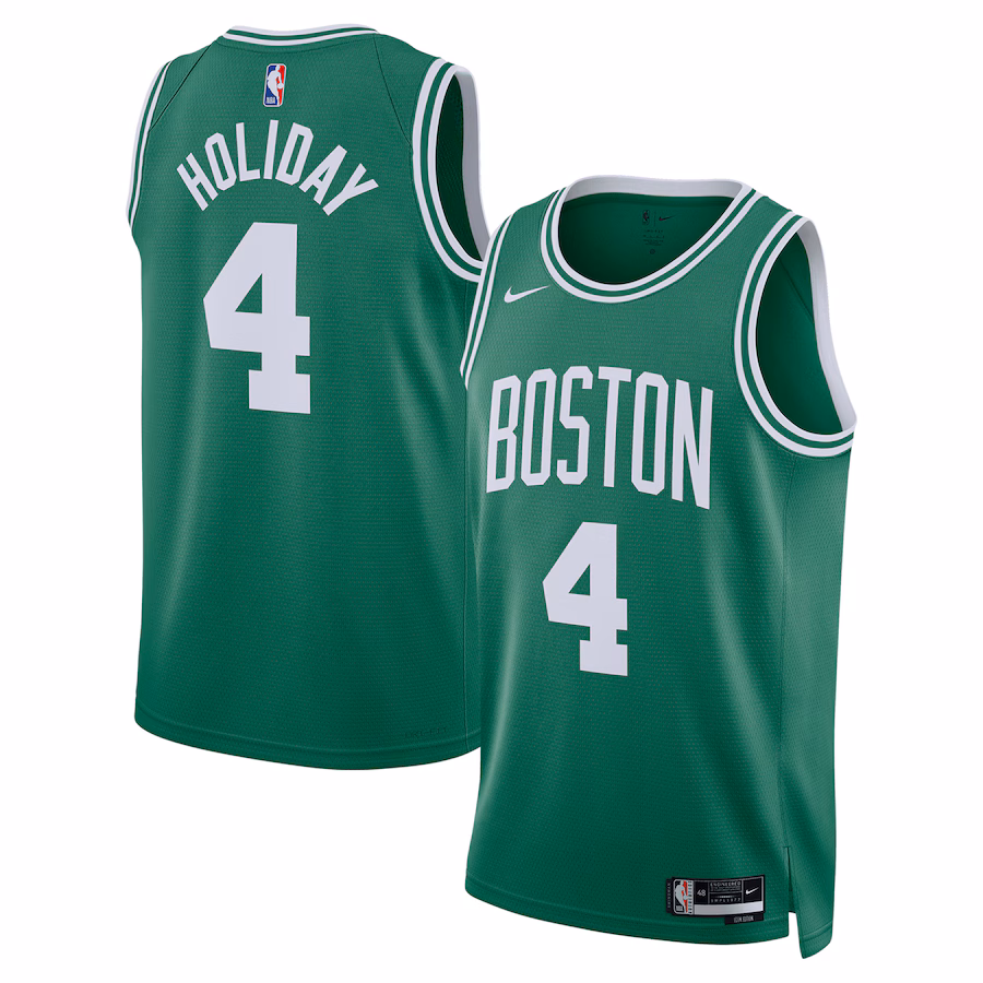 Unisex Boston Celtics Jrue Holiday Nike Kelly Green Swingman Jersey - Icon Edition - Puhuasuan