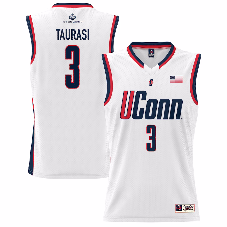 Diana Taurasi UConn Huskies GameDay Greats Youth Lightweight Basketball Alumni Jersey - White - Puhuasuan