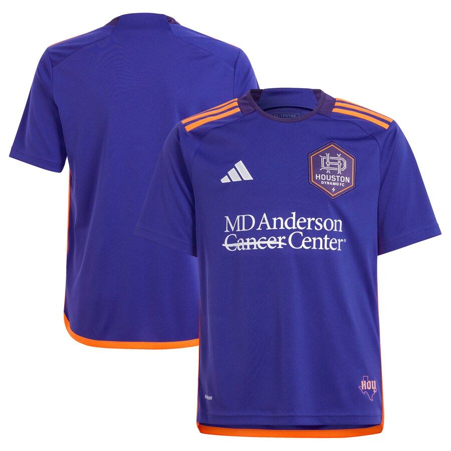 Youth Houston Dynamo FC  adidas Purple 2024 Still Holdin' Replica Jersey - Puhuasuan