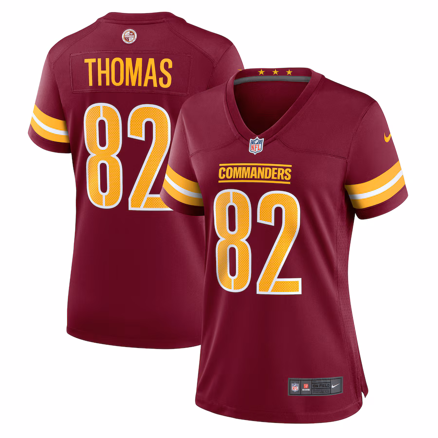 Women's Washington Commanders Logan Thomas Nike  Burgundy  Game Jersey - Puhuasuan