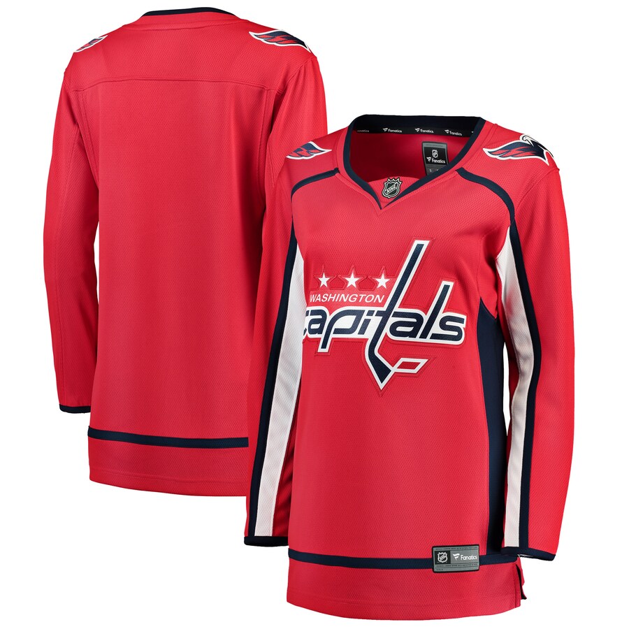 Women's Washington Capitals Fanatics Branded Red Breakaway Home Jersey - Puhuasuan