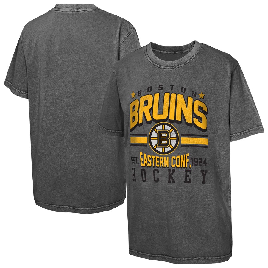 Youth Boston Bruins Black Sure Short T-Shirt - Puhuasuan