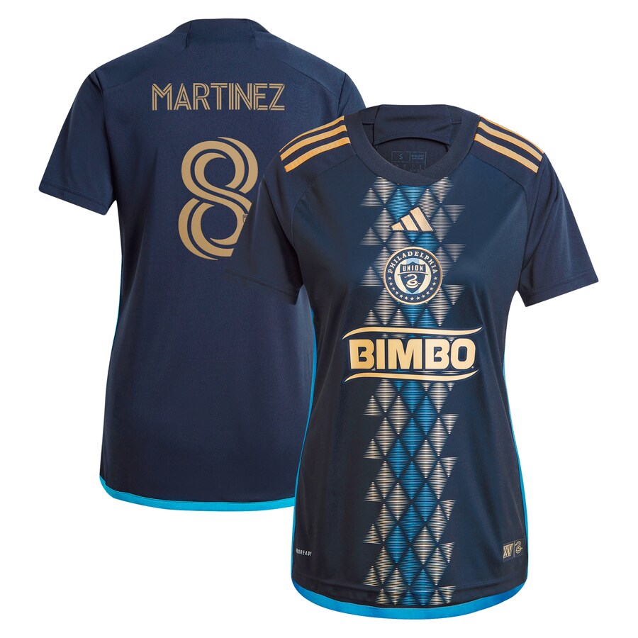 Women's Philadelphia Union Jose Martinez adidas Navy 2024 The XV Kit Replica Player Jersey - Puhuasuan
