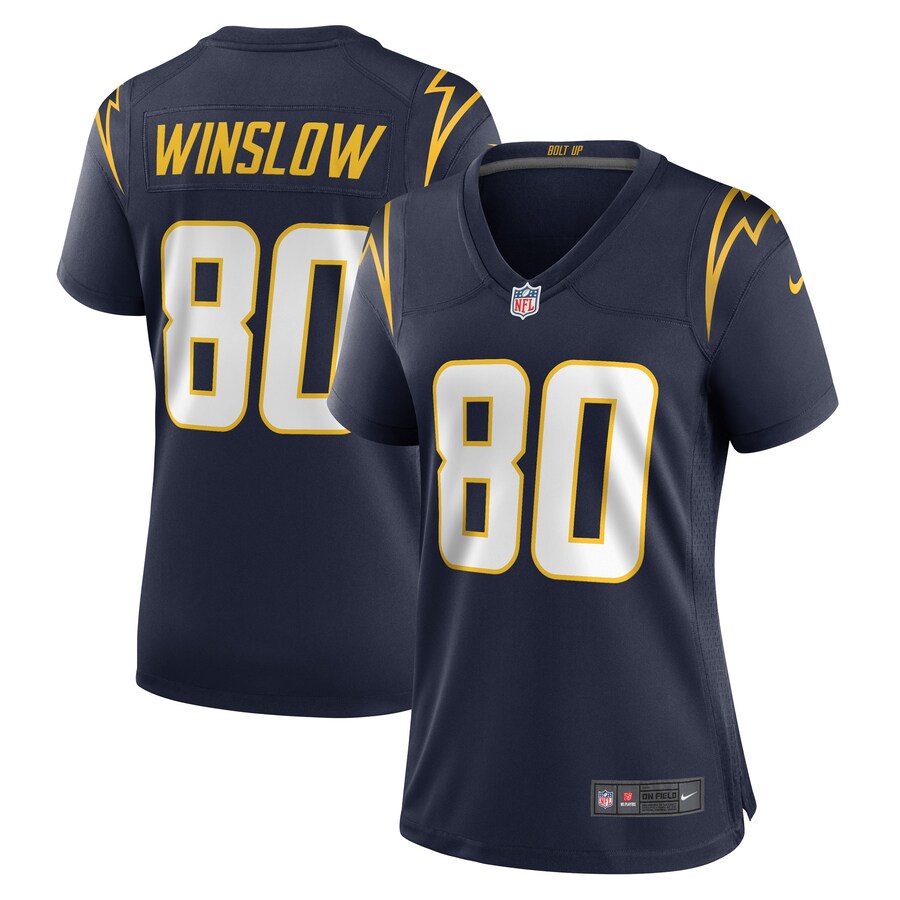 Women's Los Angeles Chargers Kellen Winslow Nike Navy Retired Player Jersey - Puhuasuan