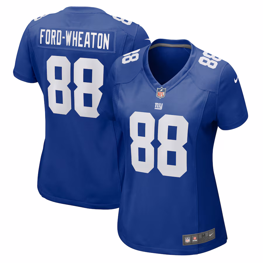 Women's New York Giants Bryce Ford-Wheaton Nike Royal Game Jersey - Puhuasuan