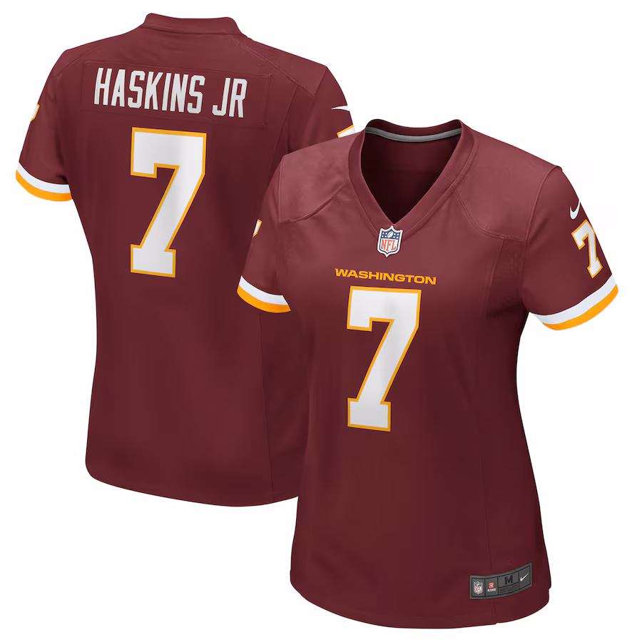 Women's Washington Football Team Dwayne Haskins Nike Burgundy Game Jersey - Puhuasuan