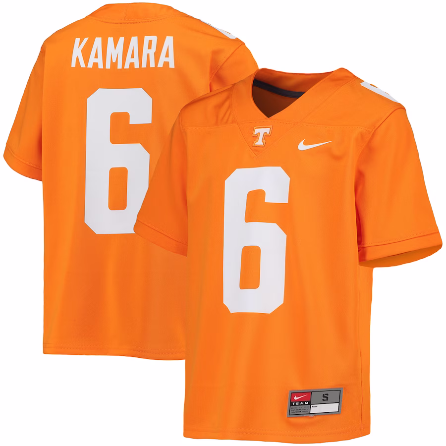Alvin Kamara Tennessee Volunteers Nike Youth Alumni Jersey - Tennessee Orange - Puhuasuan