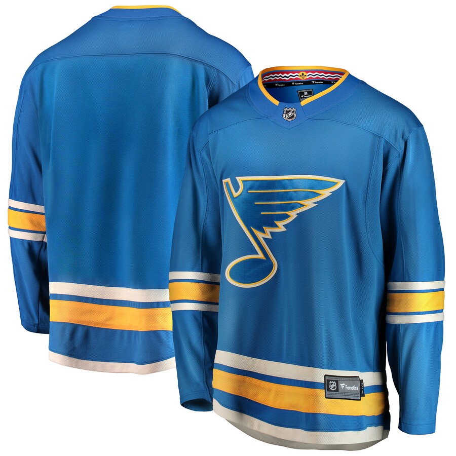 Youth St. Louis Blues Fanatics Branded Blue Alternate Breakaway Jersey - Puhuasuan