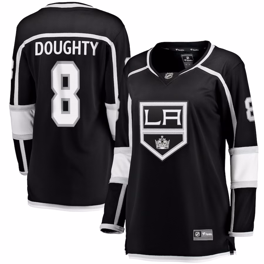 Women's Los Angeles Kings Drew Doughty Fanatics Black Home Breakaway Player Jersey - Puhuasuan