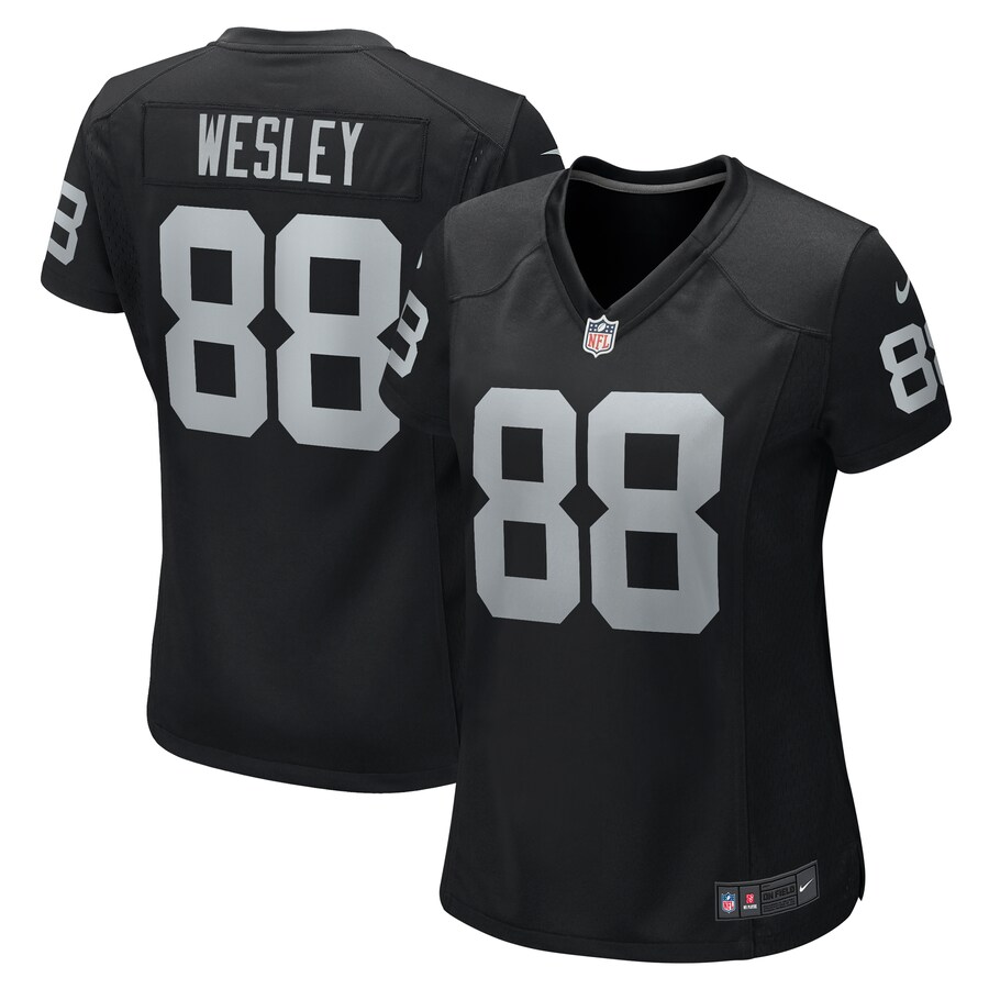 Women's Las Vegas Raiders Antoine Wesley Nike  Black Team Game Jersey - Puhuasuan