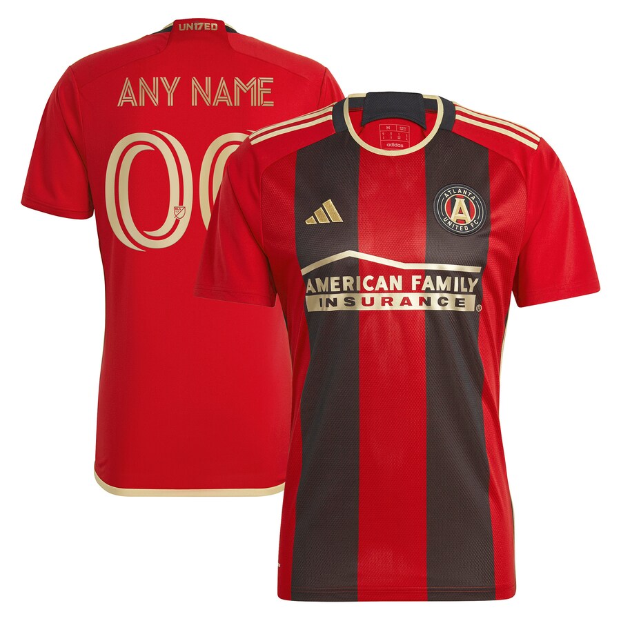 Men's Atlanta United FC adidas Black 2023 The 17s' Kit Replica Custom Jersey - Puhuasuan