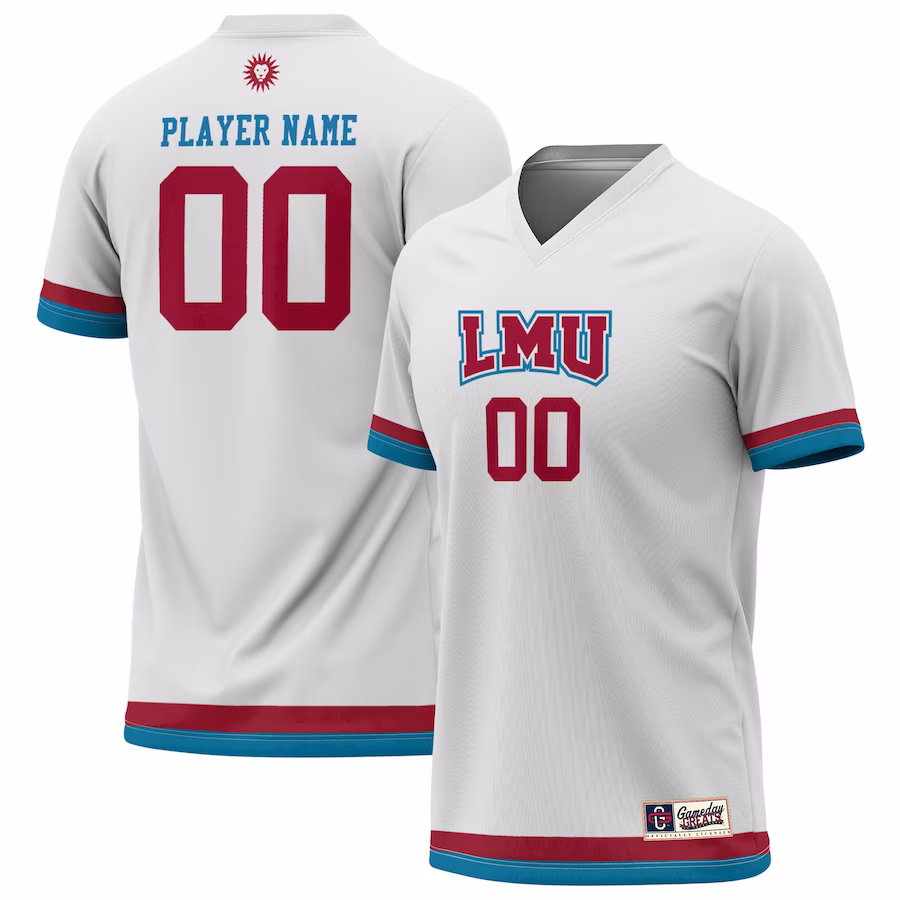 Loyola Marymount Lions GameDay Greats U NIL Pick-A-Player Lightweight Soccer Jersey - White - Puhuasuan