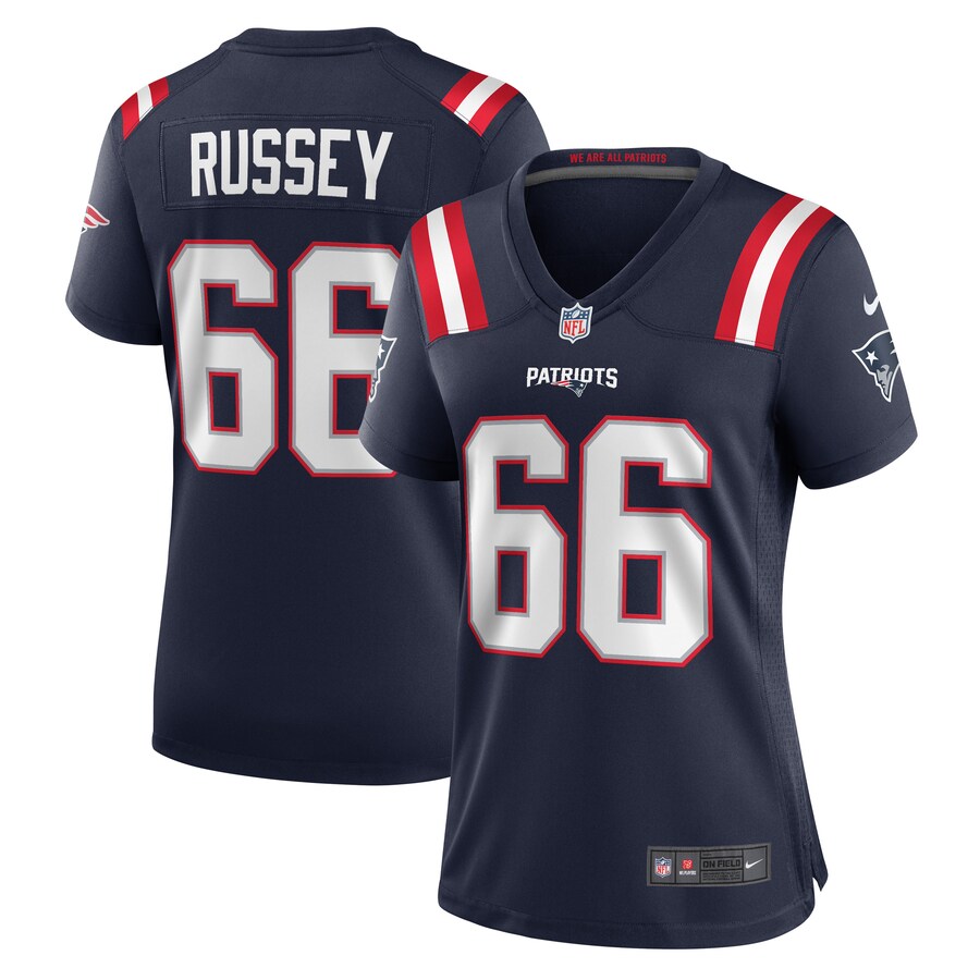 Women's New England Patriots Kody Russey Nike Navy Game Player Jersey - Puhuasuan