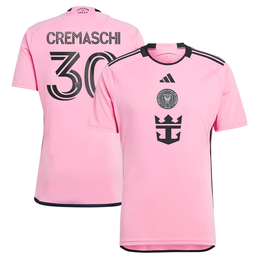Men's Inter Miami CF Benjamin Cremaschi adidas Pink 2024 2getherness Replica Player Jersey - Puhuasuan