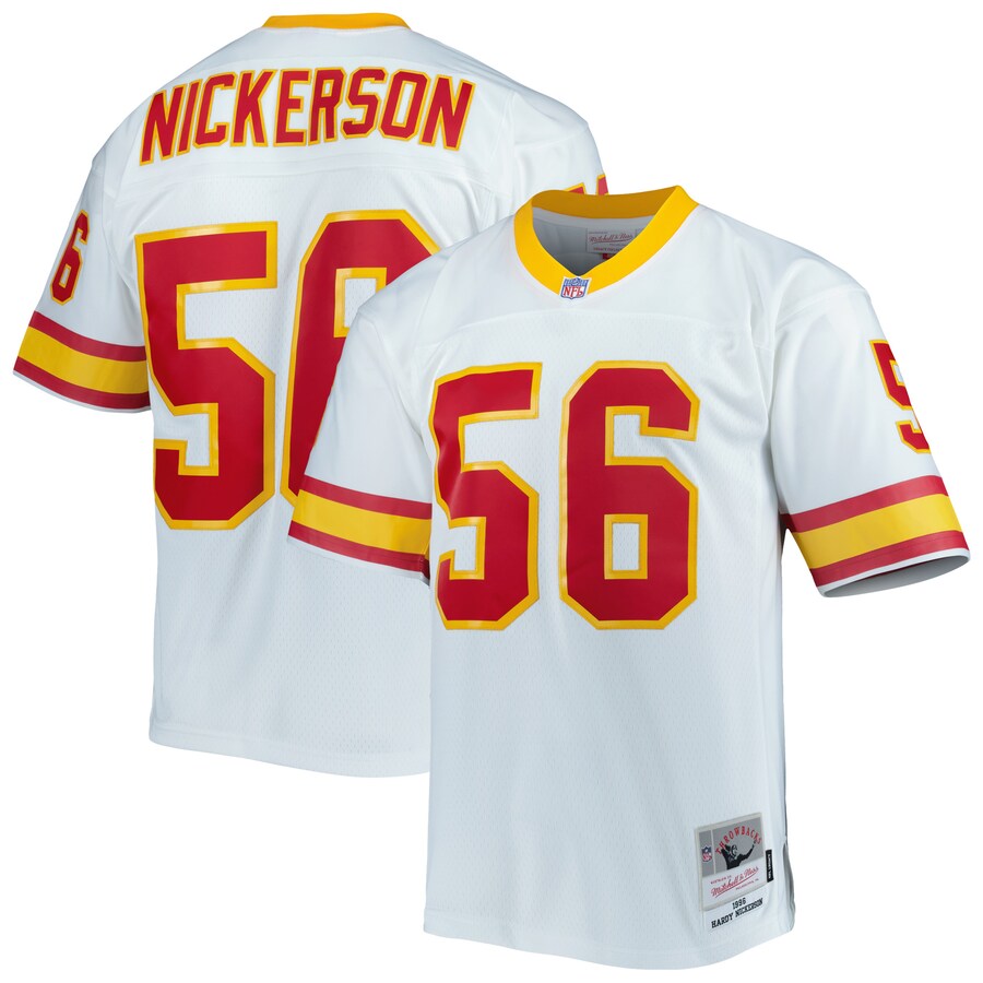 Men's Tampa Bay Buccaneers Hardy Nickerson Mitchell & Ness White Legacy Replica Jersey - Puhuasuan