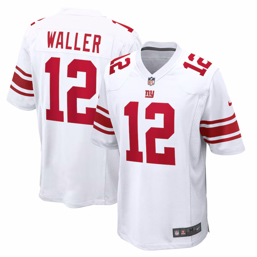 Men's New York Giants Darren Waller Nike White Away Game Jersey - Puhuasuan