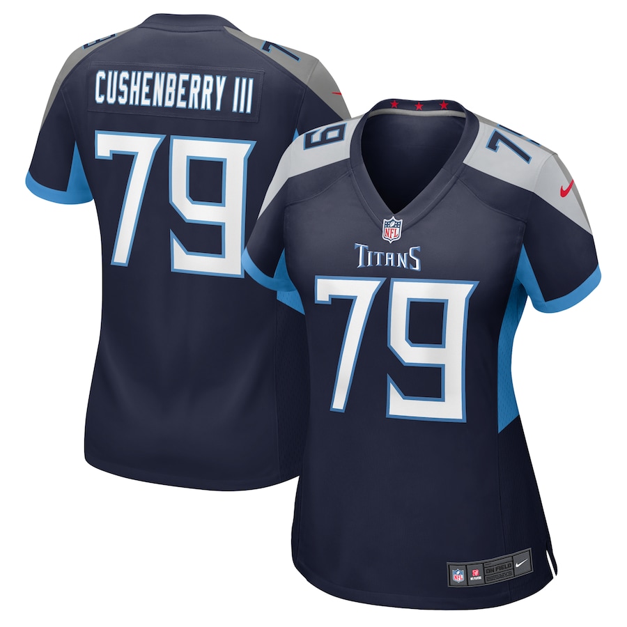 Women's Tennessee Titans Lloyd Cushenberry III Nike Navy Game Jersey - Puhuasuan