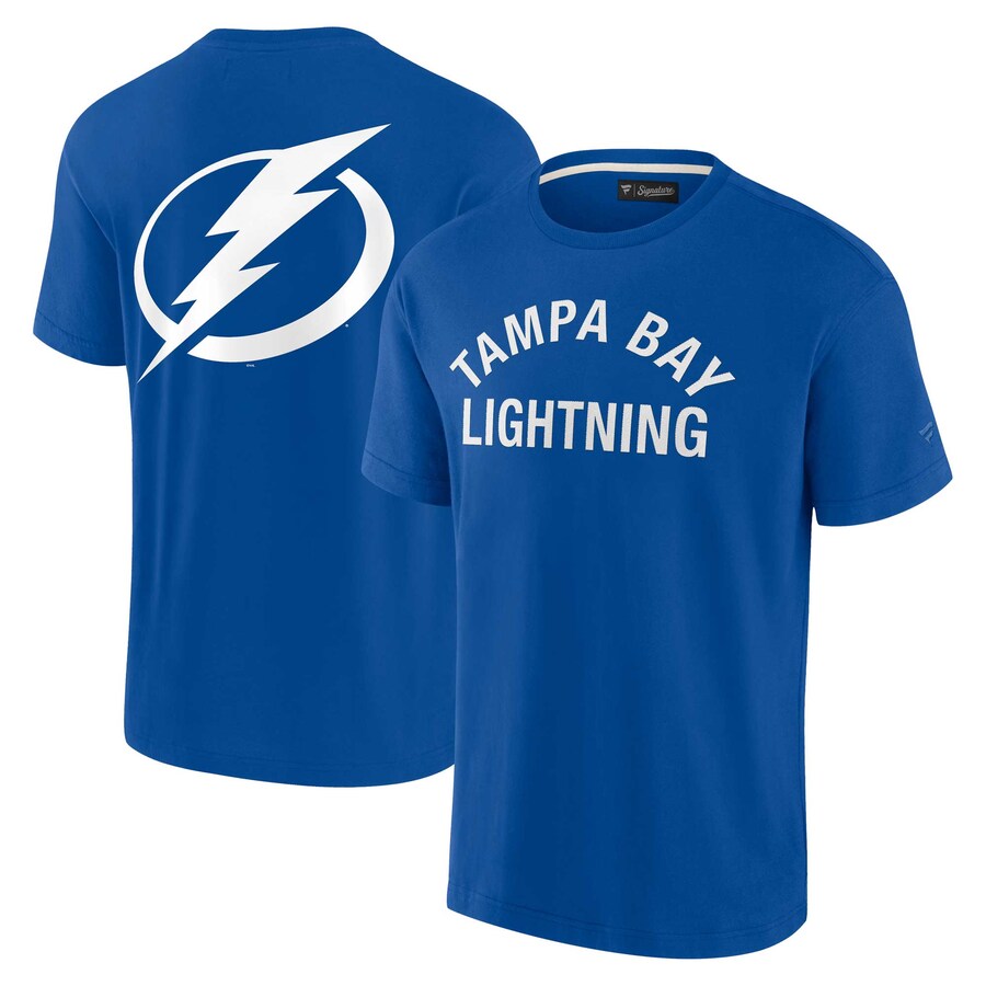 Unisex Tampa Bay Lightning Fanatics Royal Elements Super Soft Short Sleeve T-Shirt - Puhuasuan
