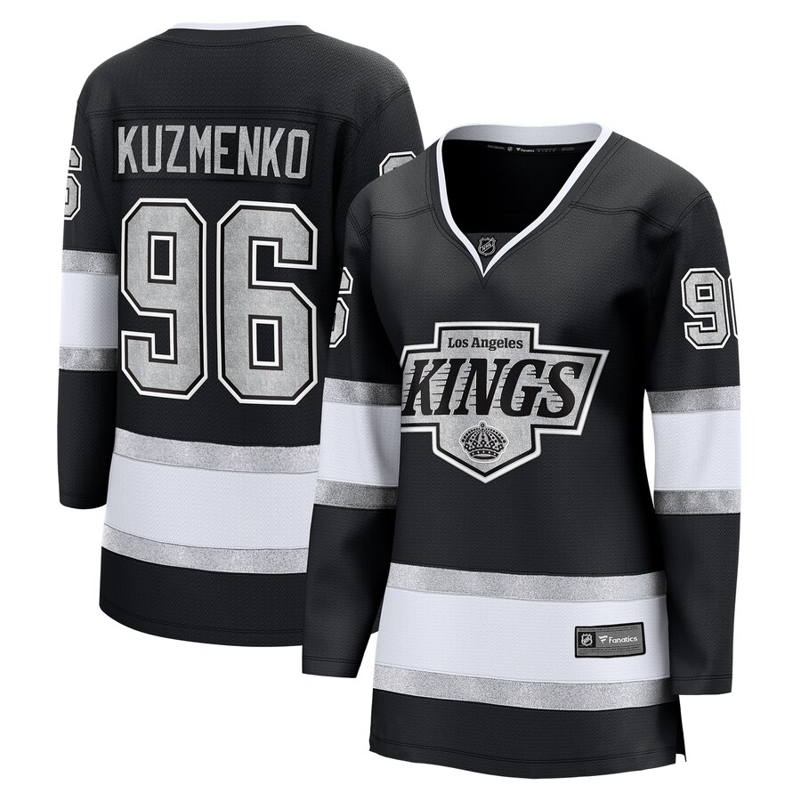 Women's Los Angeles Kings Andrei Kuzmenko Fanatics Black Home Breakaway Player Jersey - Puhuasuan
