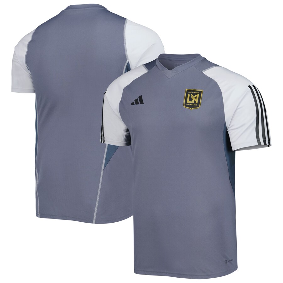 Men's LAFC adidas Gray 2023 On-Field Training Jersey - Puhuasuan