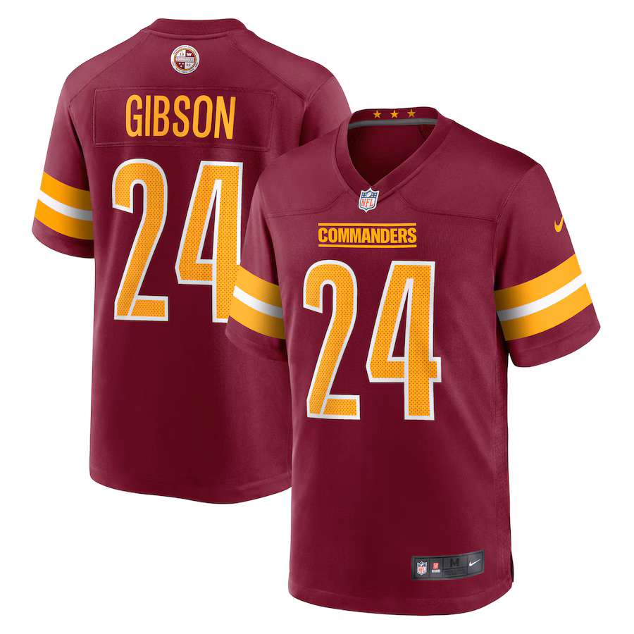 Youth Washington Commanders Antonio Gibson Nike Burgundy Game Jersey - Puhuasuan