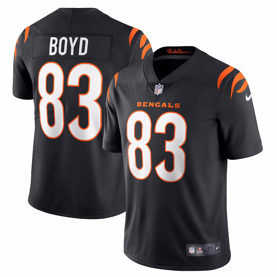 Men's Cincinnati Bengals Tyler Boyd Nike Black Vapor Limited Jersey - Puhuasuan
