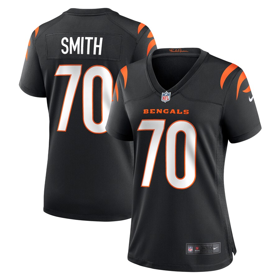 Women's Cincinnati Bengals D'Ante Smith Nike Black Game Jersey - Puhuasuan