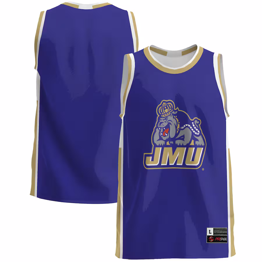 James Madison Dukes GameDay Greats  Lightweight Basketball Jersey - Purple - Puhuasuan