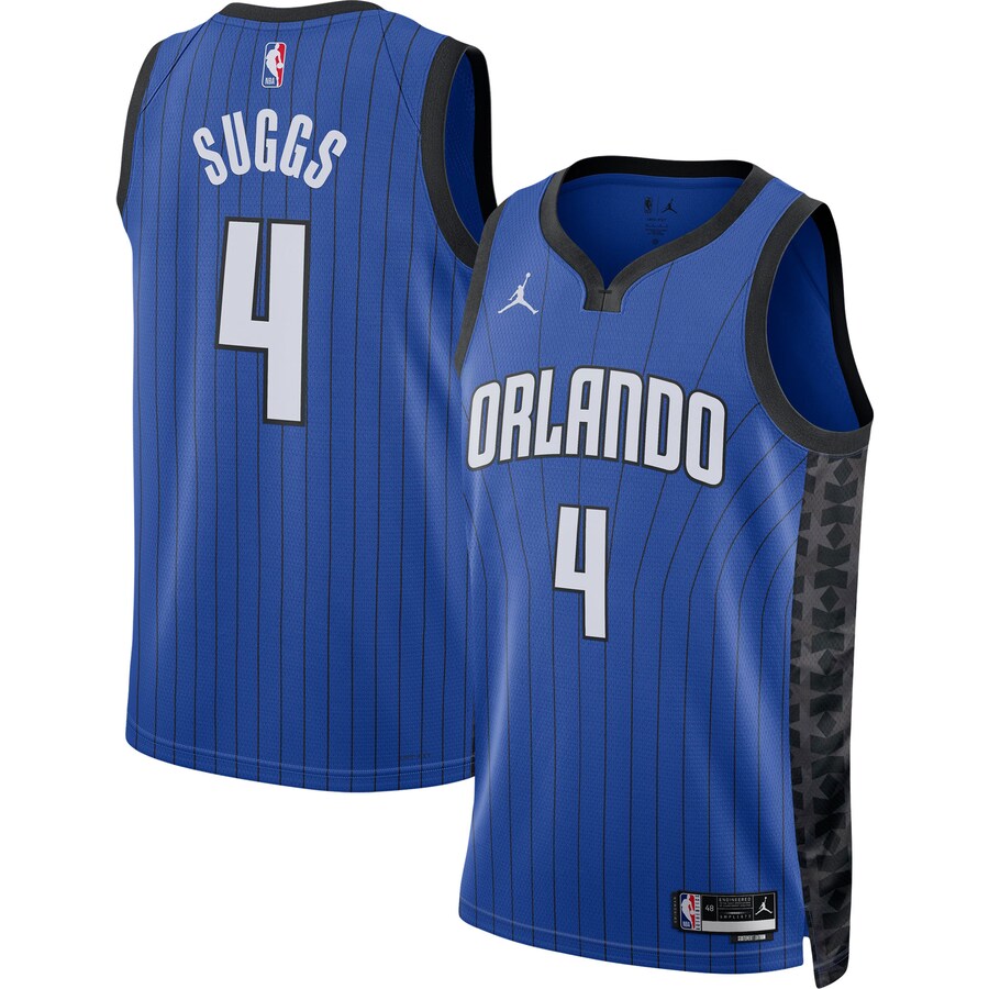 Unisex Orlando Magic Jalen Suggs Jordan Brand Blue Swingman Jersey - Statement Edition - Puhuasuan