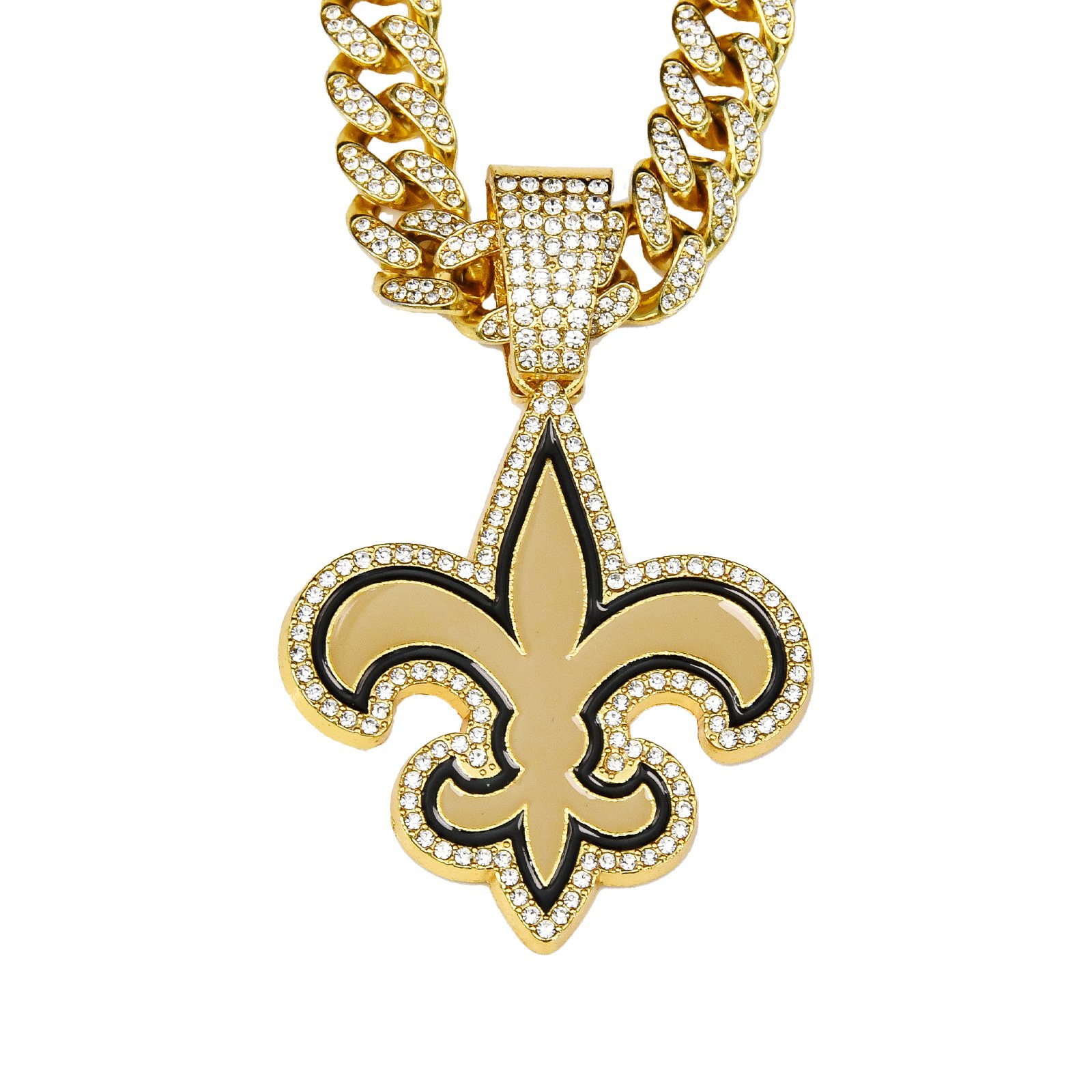 New Orleans Saints Fan Necklace - Puhuasuan