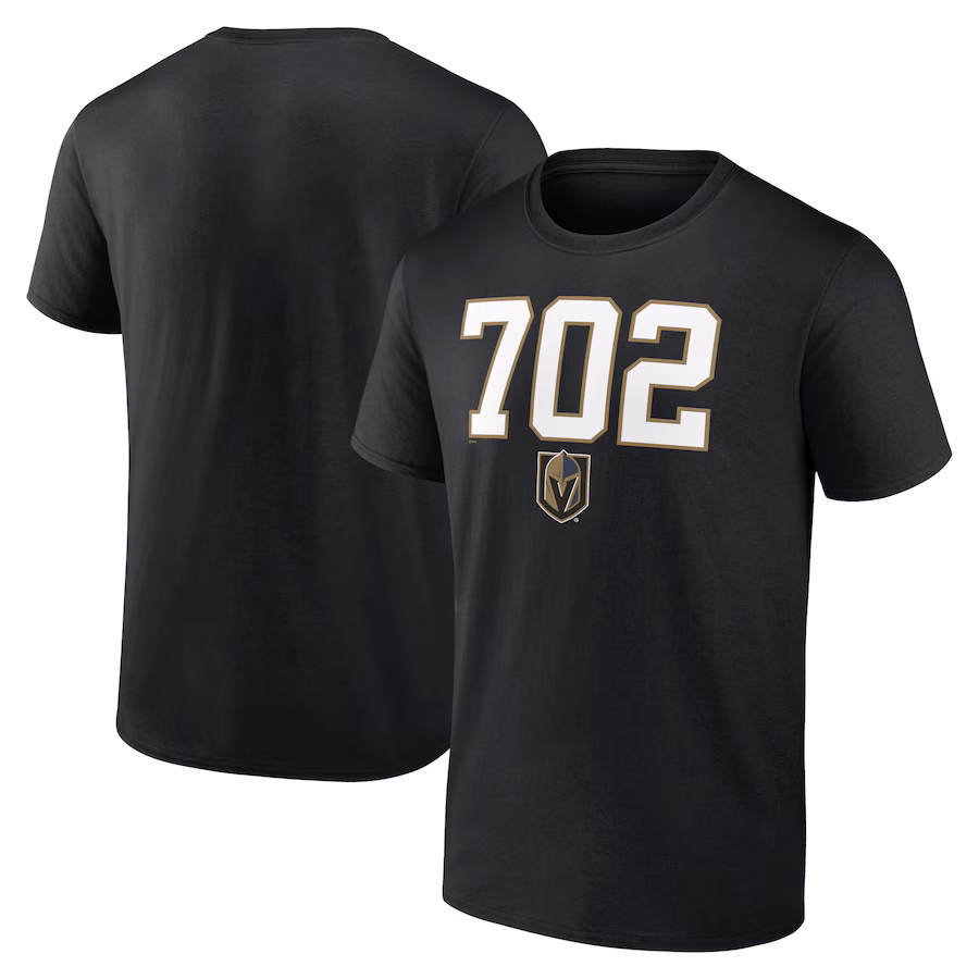 Men's Vegas Golden Knights Black Symbol T-Shirt - Puhuasuan
