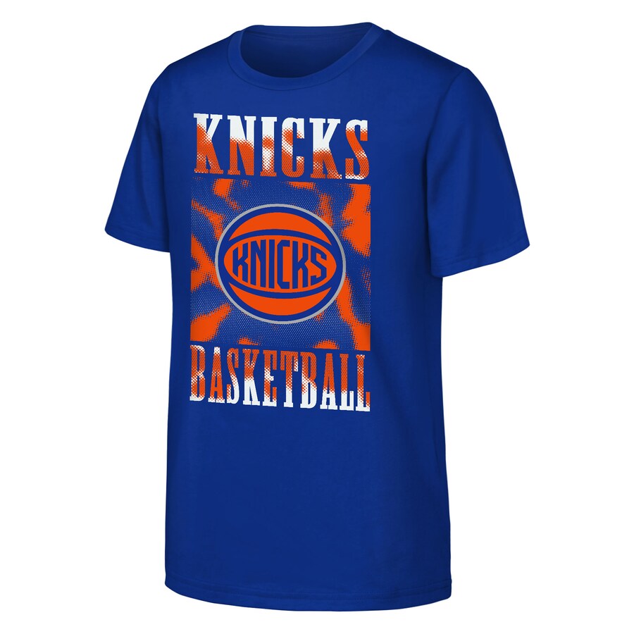 Youth New York Knicks  Blue Garage Hero T-Shirt - Puhuasuan