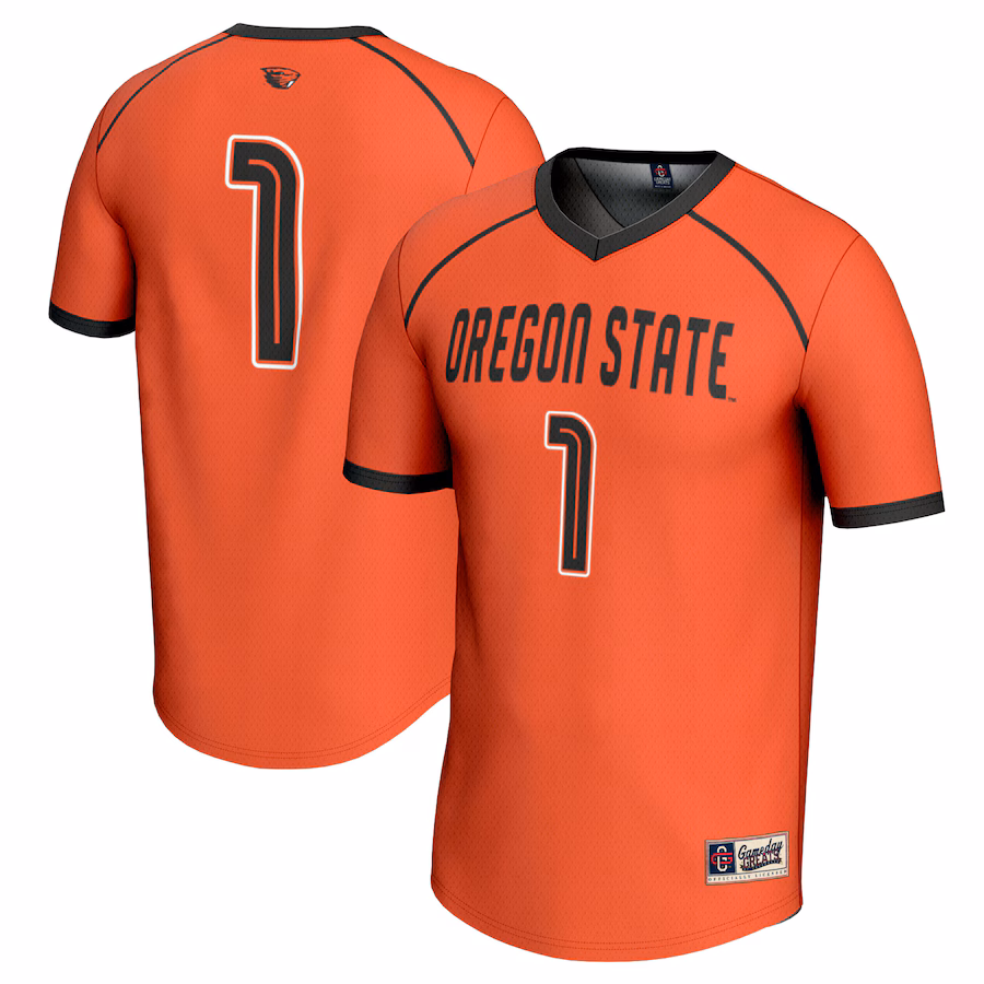 Unisex GameDay Greats #1 Orange Oregon State Beavers Women's Lacrosse Fashion Jersey - Puhuasuan