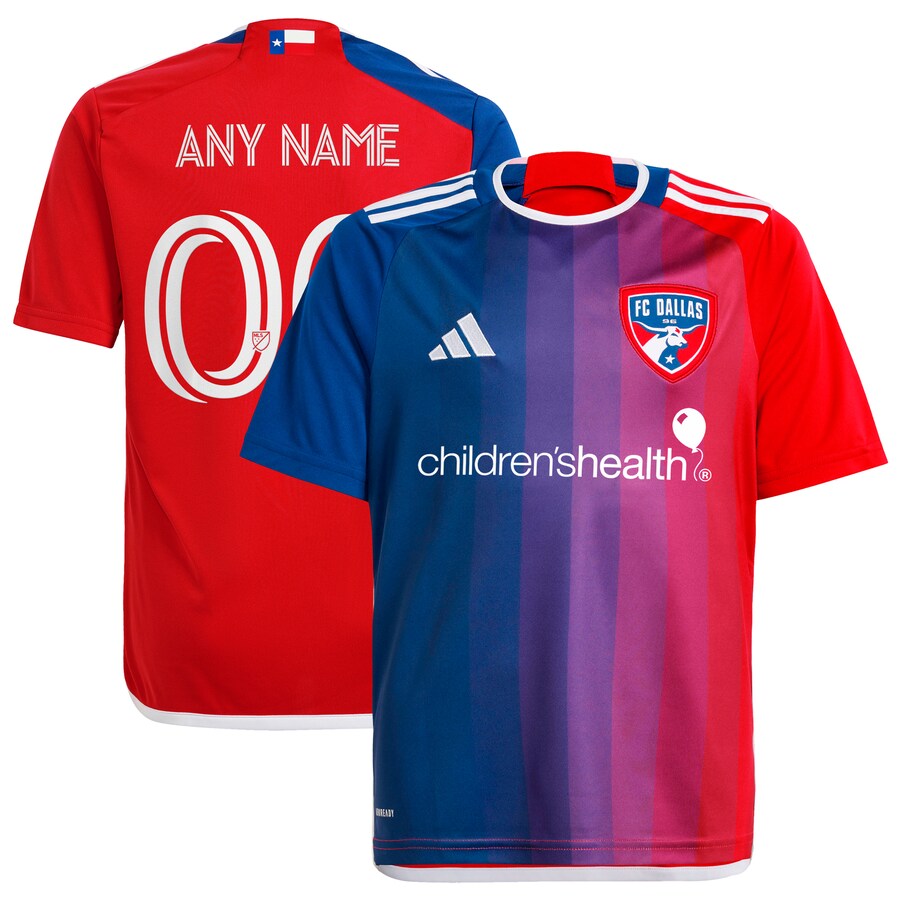 Youth FC Dallas  adidas Navy 2024 After Burner Replica Custom Jersey - Puhuasuan