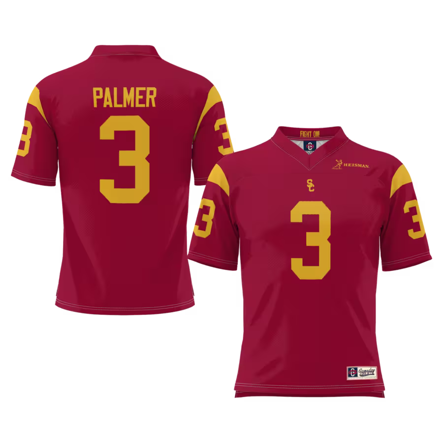 Carson Palmer USC Trojans GameDay Greats Youth Heisman Football Jersey - Cardinal - Puhuasuan