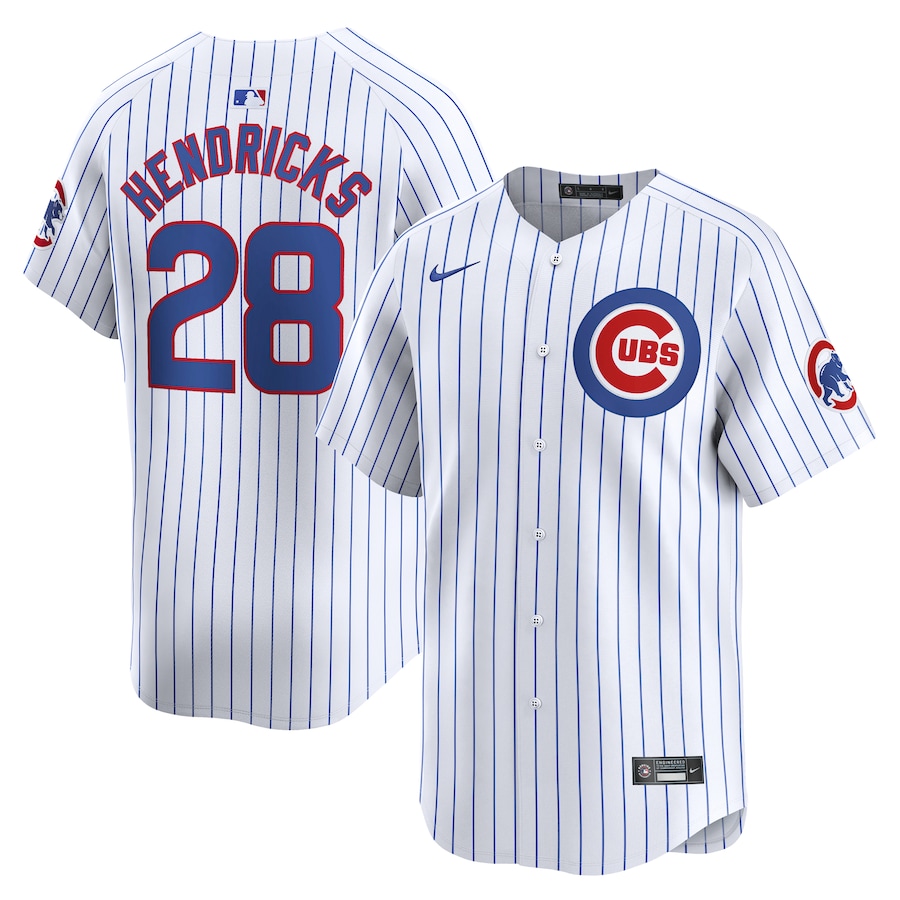 Men's Chicago Cubs Kyle Hendricks Nike White Home Limited Player Jersey - Puhuasuan