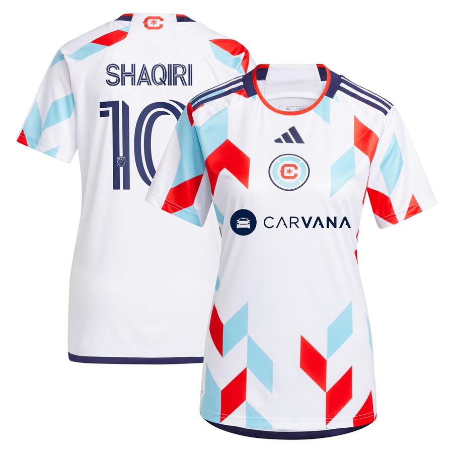 Women's Chicago Fire Xherdan Shaqiri adidas White 2024 A Kit For All Replica Player Jersey - Puhuasuan